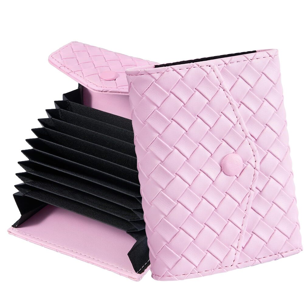 3932 Credit Card Holder, Small Card Holder Wallet , RFID Blocking Accordion